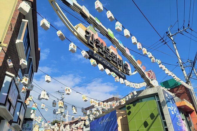 Gamcheon Culture Village, Jagalchi Fish Market Walking/Car Tour