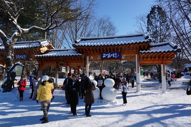 [Perfect Private Tour] Nami Island, Petite France and Organic Strawberry Farm - Sweet Delights at the Strawberry Farm