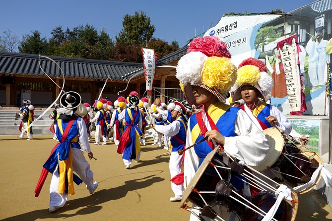 Korean Folk Village Afternoon Half Day Tour - Performance and Activity Schedule