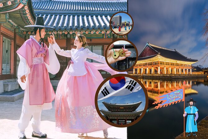 Free Lunch! Gyeongbok Palace Hanbok, Seochon Village, Tongin Market - Explore Gyeongbok Palace in Style