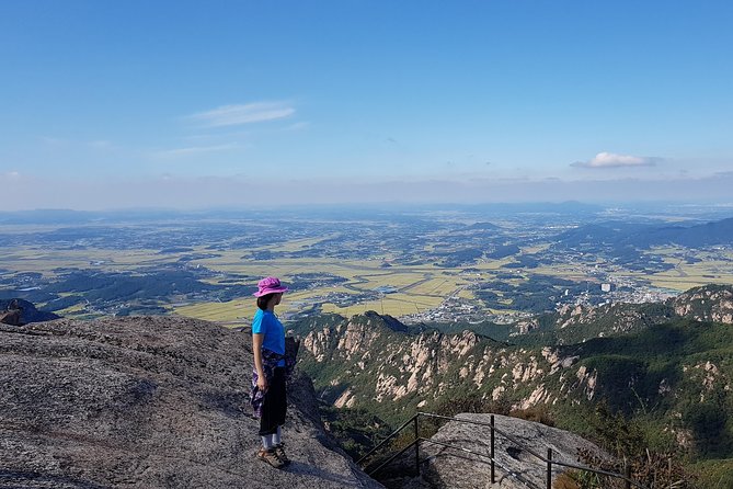 Hiking Mt. Wolchulsan National Park by KTX Train From Seoul - Hiking the Mountain Trails