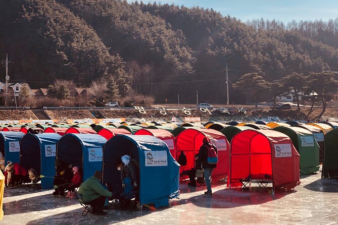 Korea Winter Ice Fishing Festival (Pyeongchang Trout Festival Tent Ice Fishing) - What Travelers Are Saying