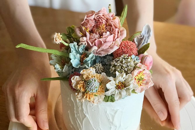 Korean Soy Cream Flower Cake ; One Day Class - Just The Basics