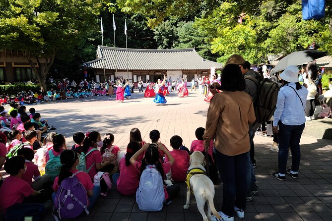 Korean Folk Village & Hanbok Experience & Korean Sauna