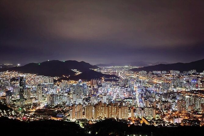 Enjoy the Night View of Busan From Hwangnyeongsan Mountain - Nighttime Busan City Lights