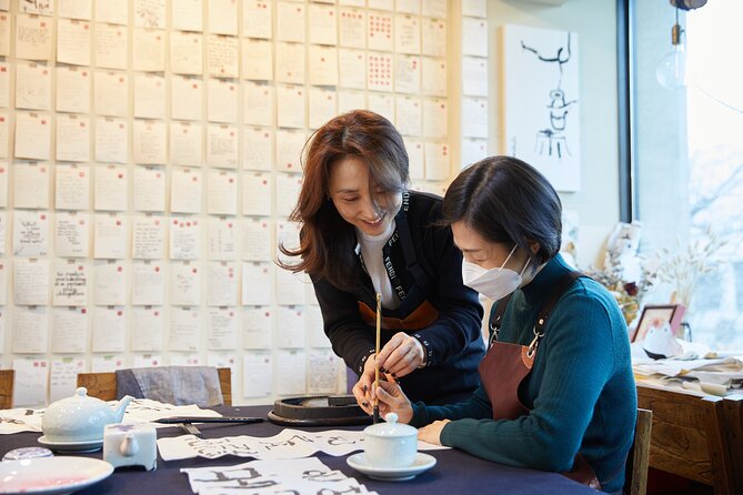 Create a Korean Calligraphy Scroll in Insadong Seoul - Unpacking Traditional Calligraphy Tools