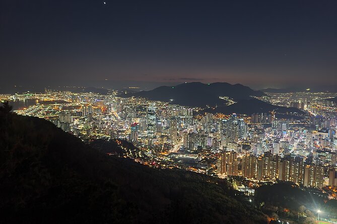 Enjoy the Night View of Busan From Hwangnyeongsan Mountain - Unforgettable Dinner Experience