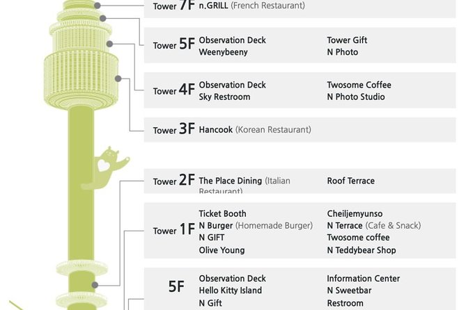 N Seoul Tower Ticket in Seoul - Accessibility and Restrictions